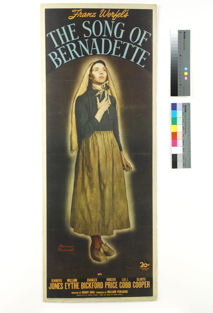 Song of Bernadette, The by Norman Rockwell  Image: front