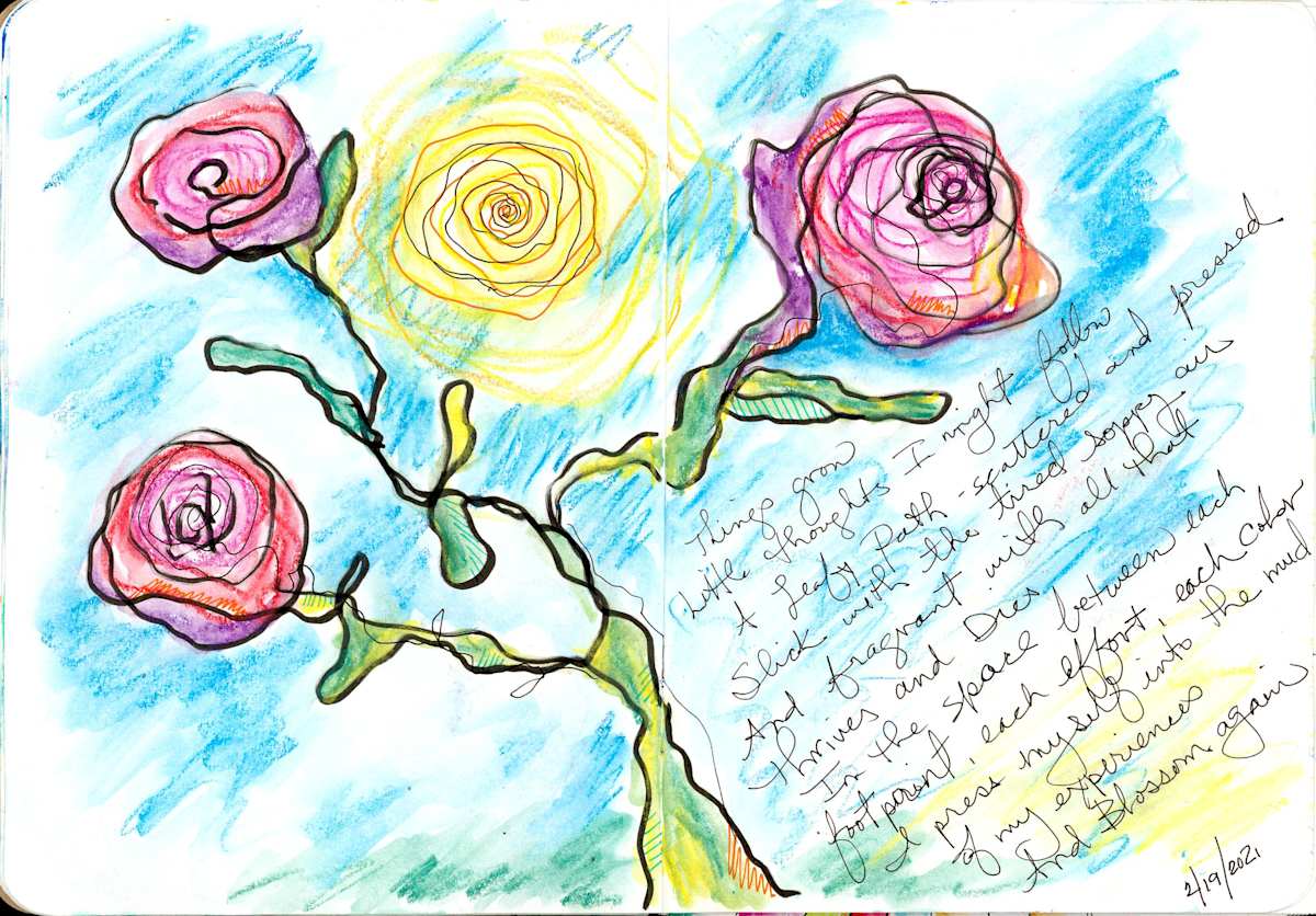 Lost Journal: I Press Myself into the Mud of My Experiences by Evelyn Dufner 