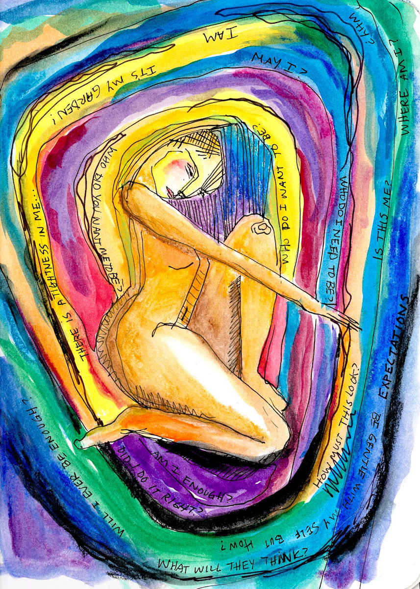 Lost Journal: Who Am I? Who Do You Want Me To Be? by Evelyn Dufner 