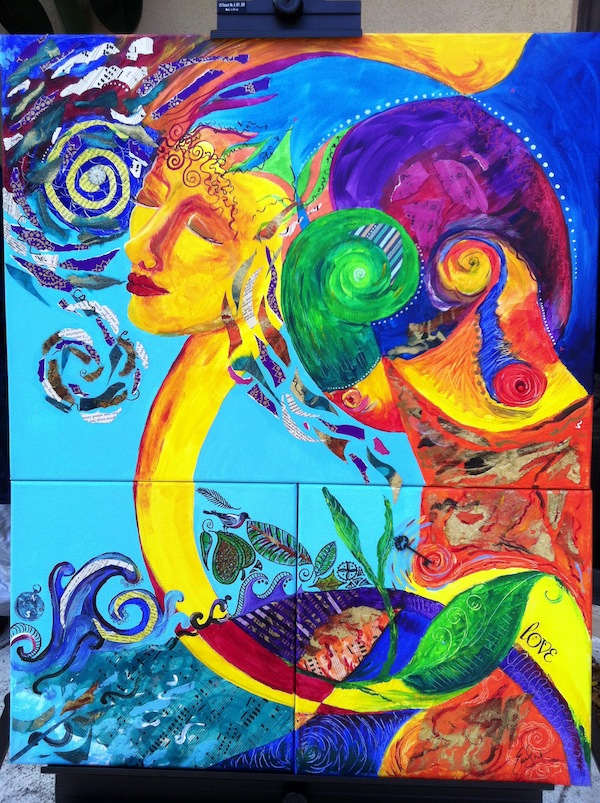 Triptych by Evelyn Dufner, Image 1.