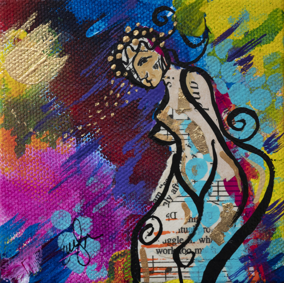 Golden Hour Muse by Evelyn Dufner 