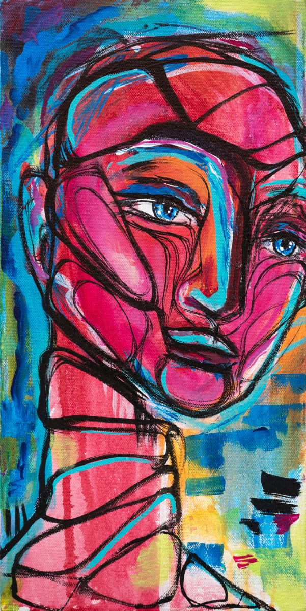 Red Gaze by Evelyn Dufner 