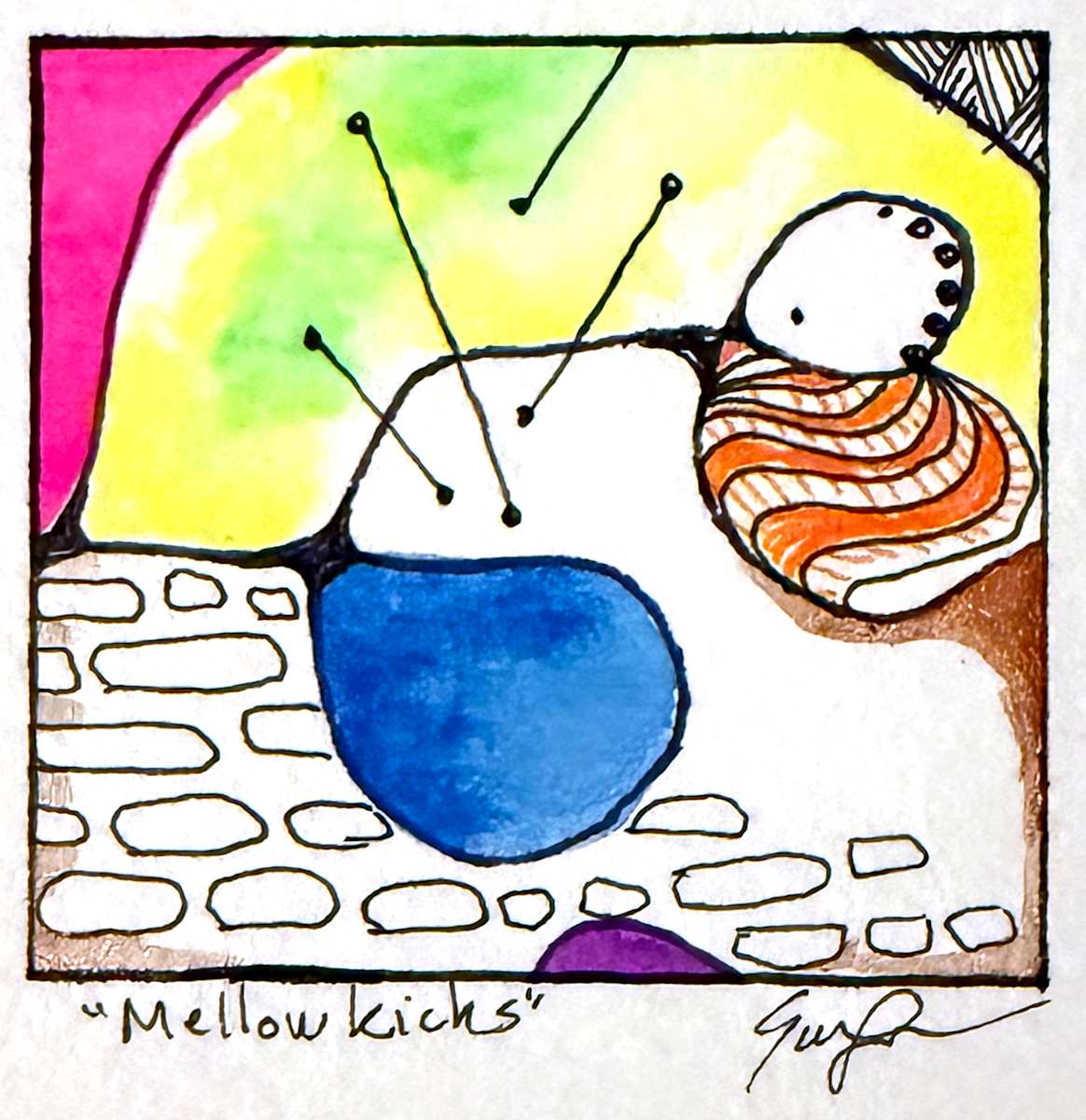 Mellow Kicks by Evelyn Dufner 