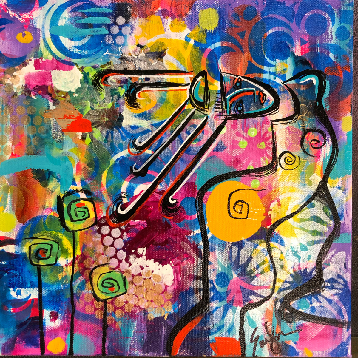 Bending the Dance by Evelyn Dufner, Image 1.