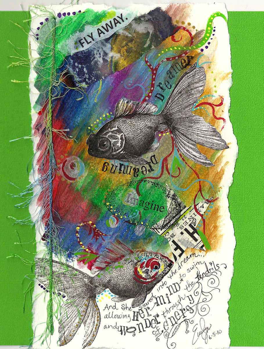 Dreaming Fish by Evelyn Dufner 