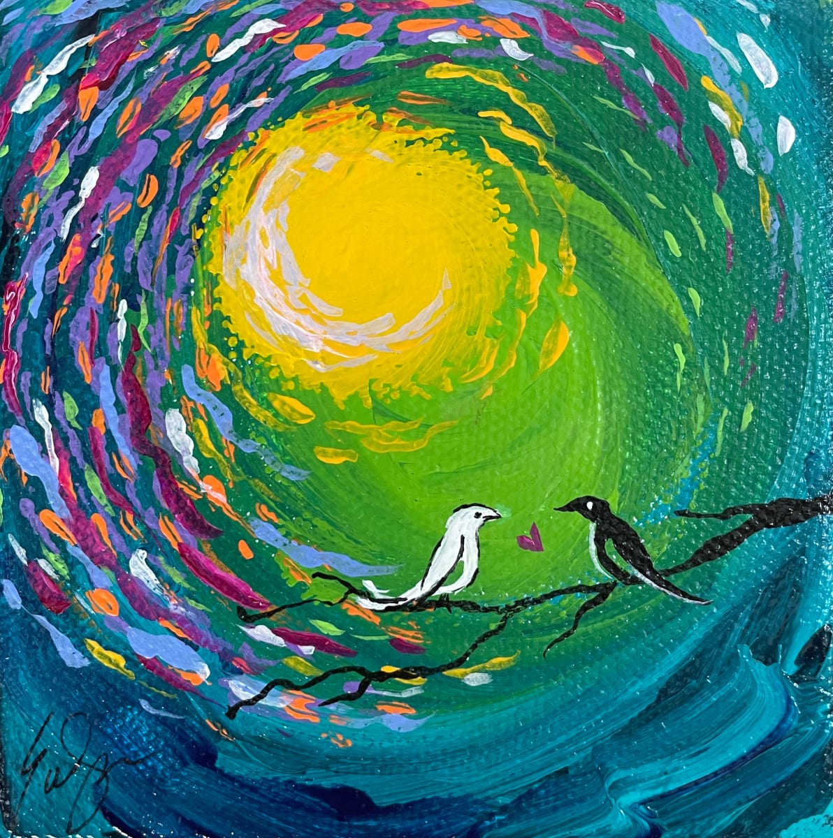 Love Birds 1/30 by Evelyn Dufner