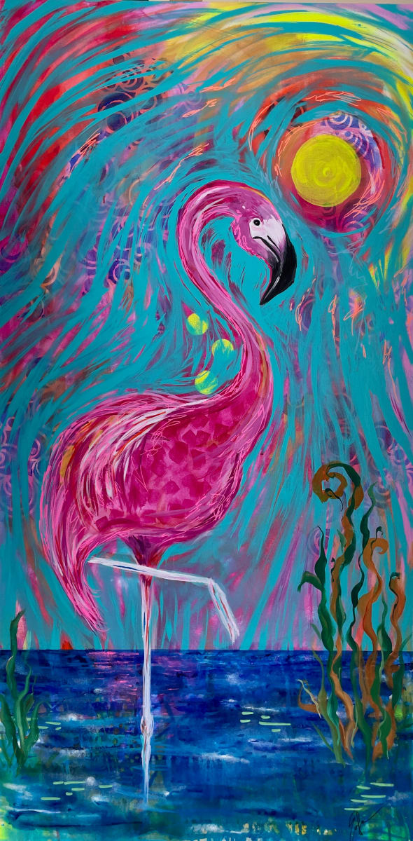 Flaming-O by Evelyn Dufner, Image 1.