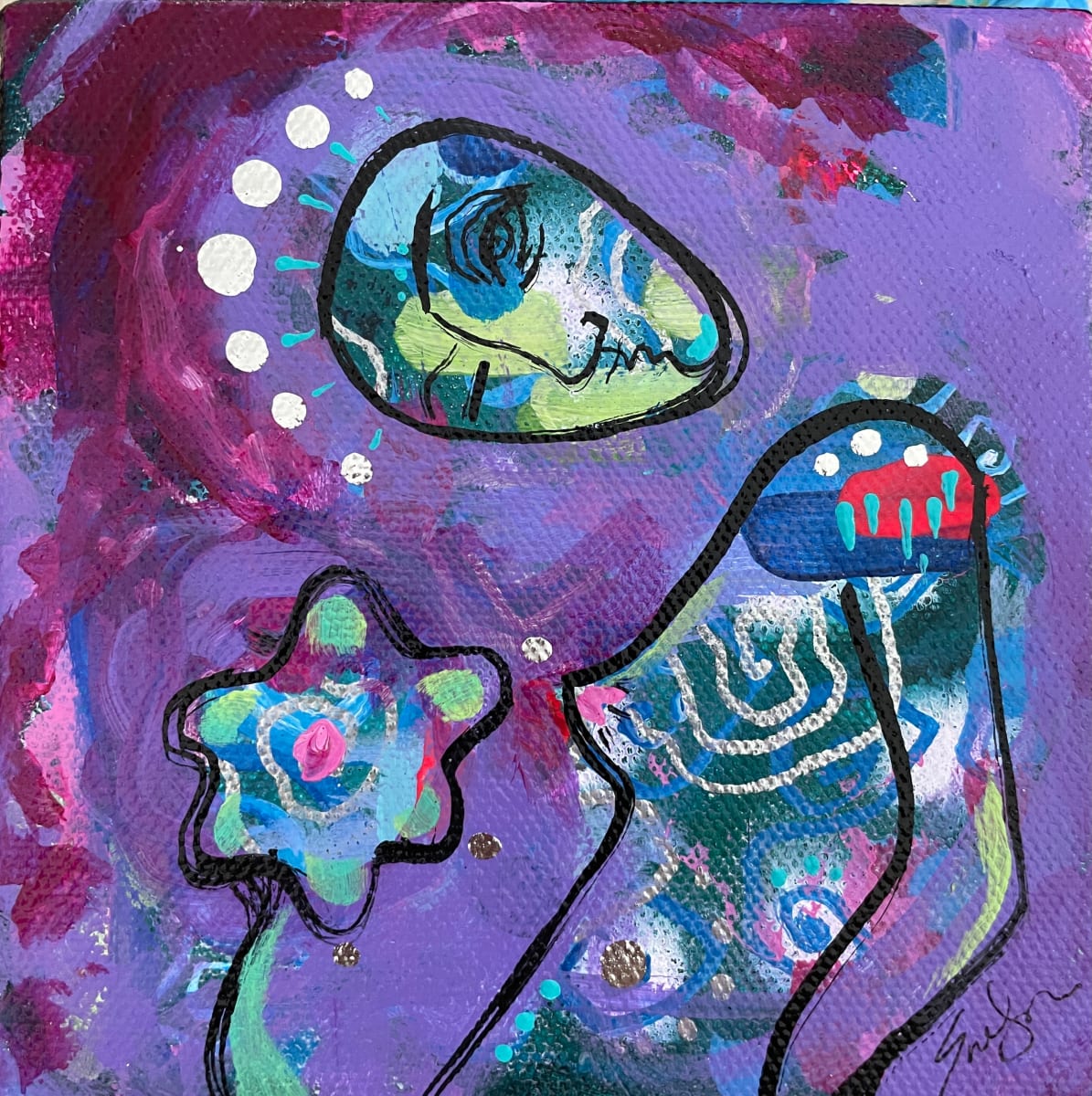 Feeling a Bit Lavender by Evelyn Dufner 