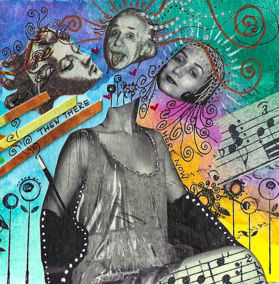 Ms. 3 Head Conversation by Evelyn Dufner, Image 1.