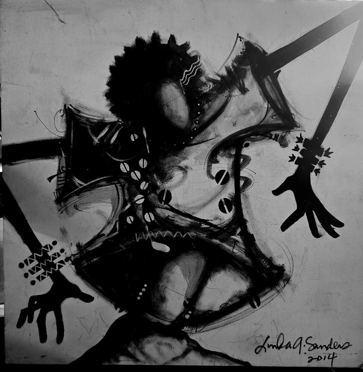 Untitled (Dancer) by Linda Gail Sanders 