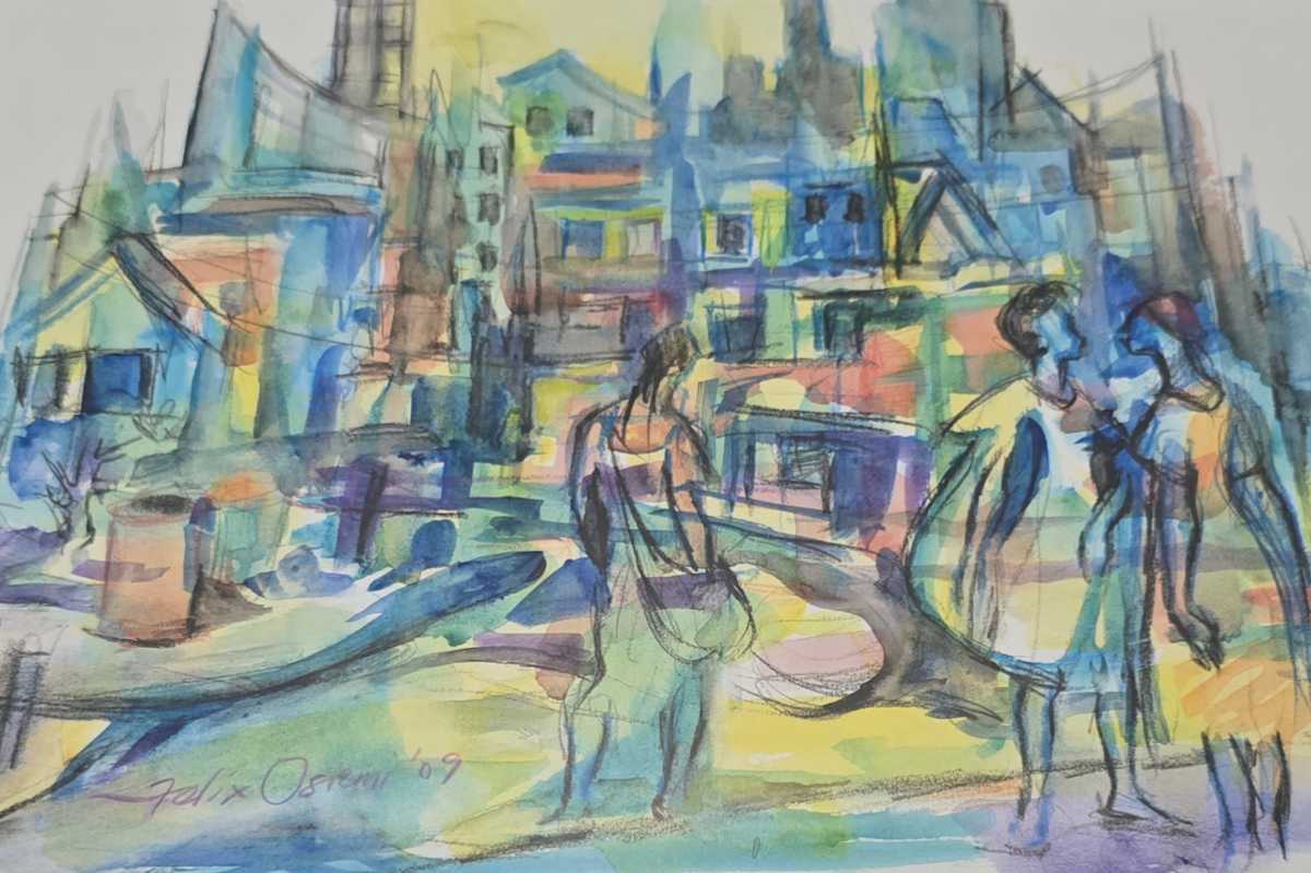 Conversation by Felix Osiemi, Image 1.