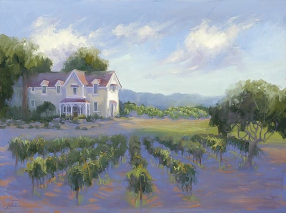 Vineyard House (Untitled 30x40) 