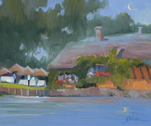 "Evening at Moulin de Fourges" 