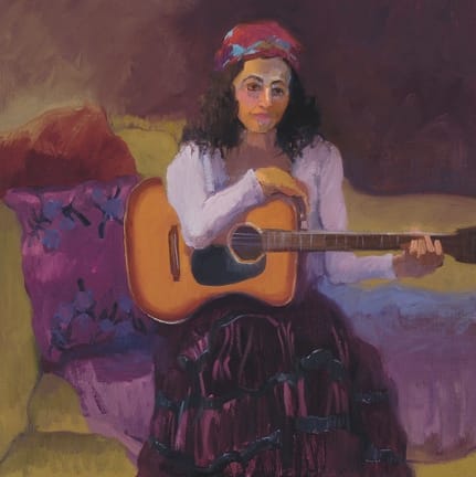 Gypsy with Guitar 