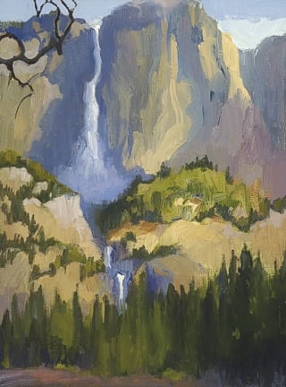 "Yosemite Falls" (Study) 