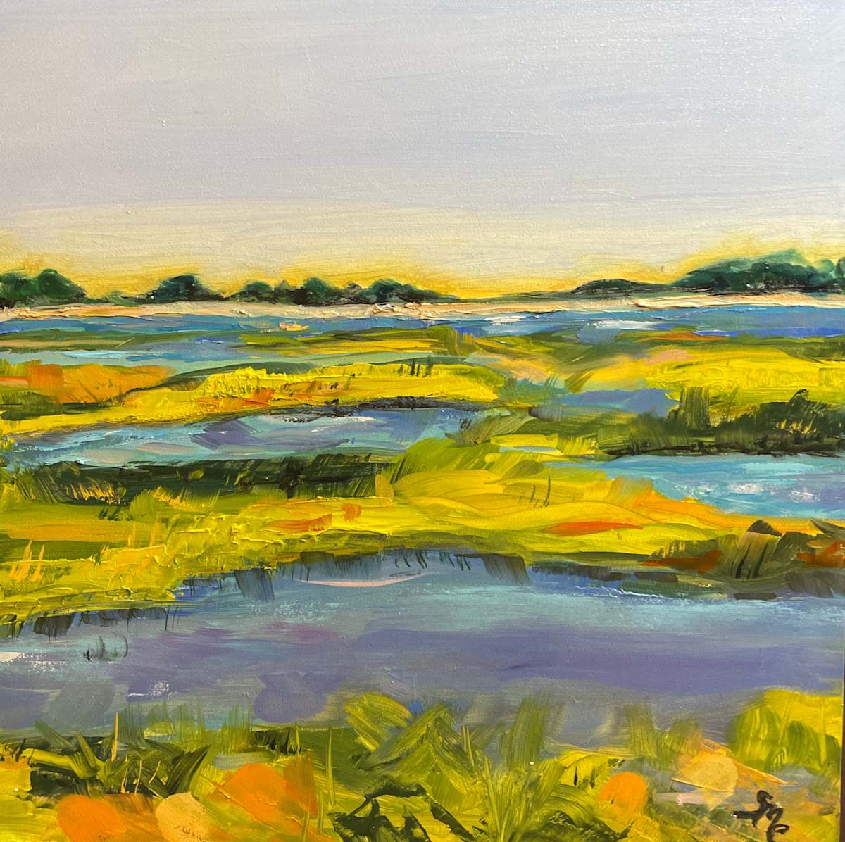 Ipswich Marsh by Susan McCraine, Image 1.