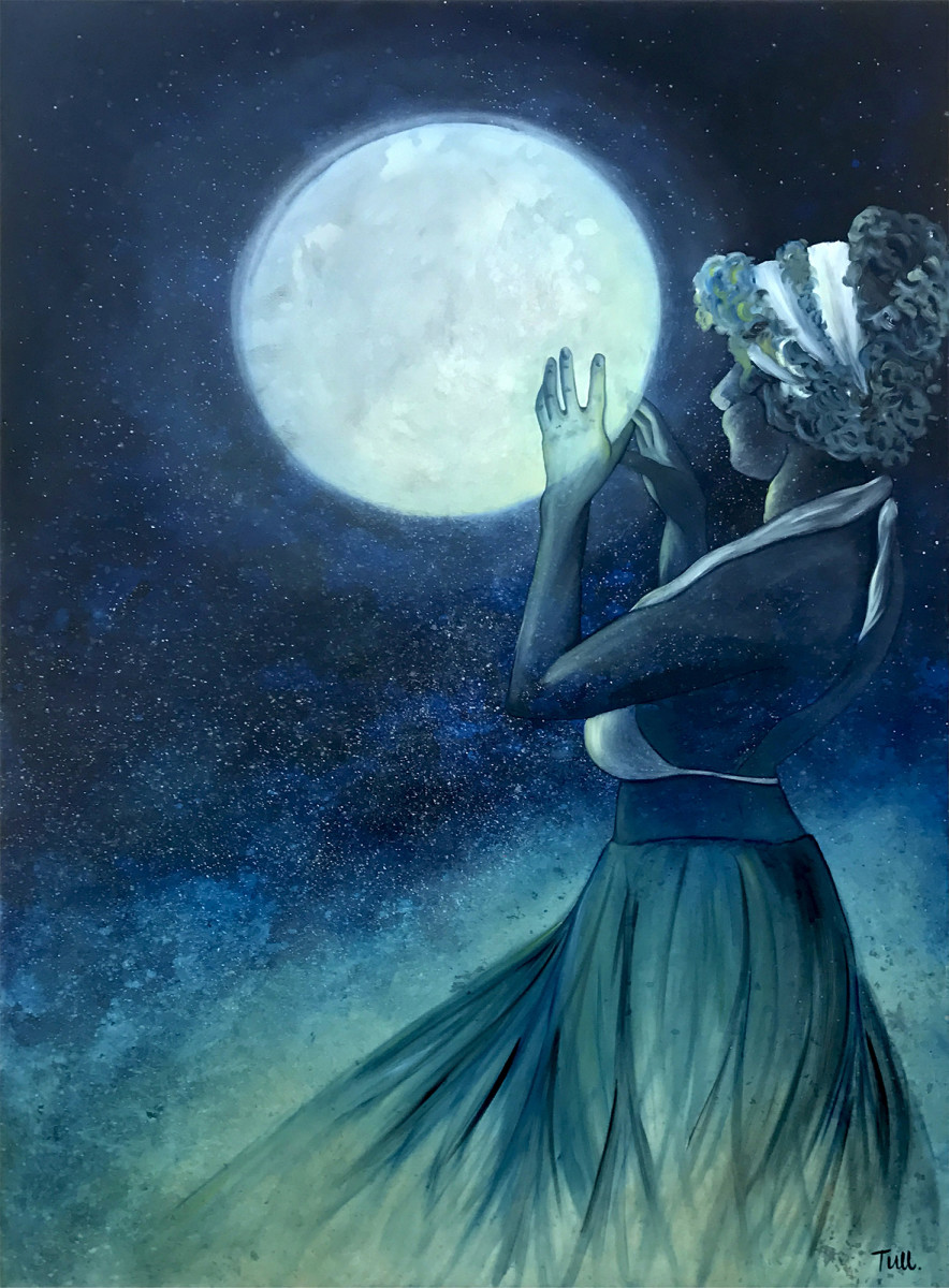 Clair de Lune by Annie Tull 