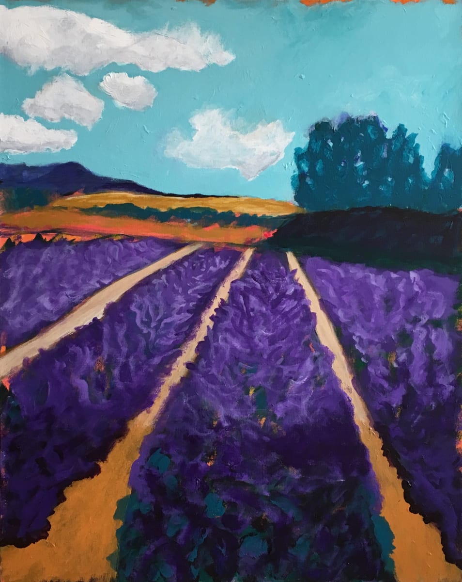 Lavender Field by Mai Mai Pietrowski 
