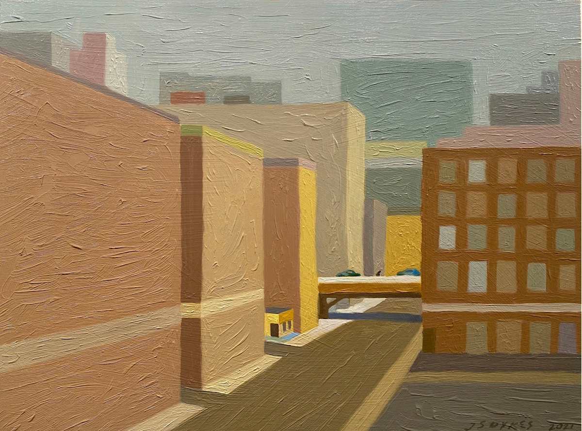 A Street by John Dykes 