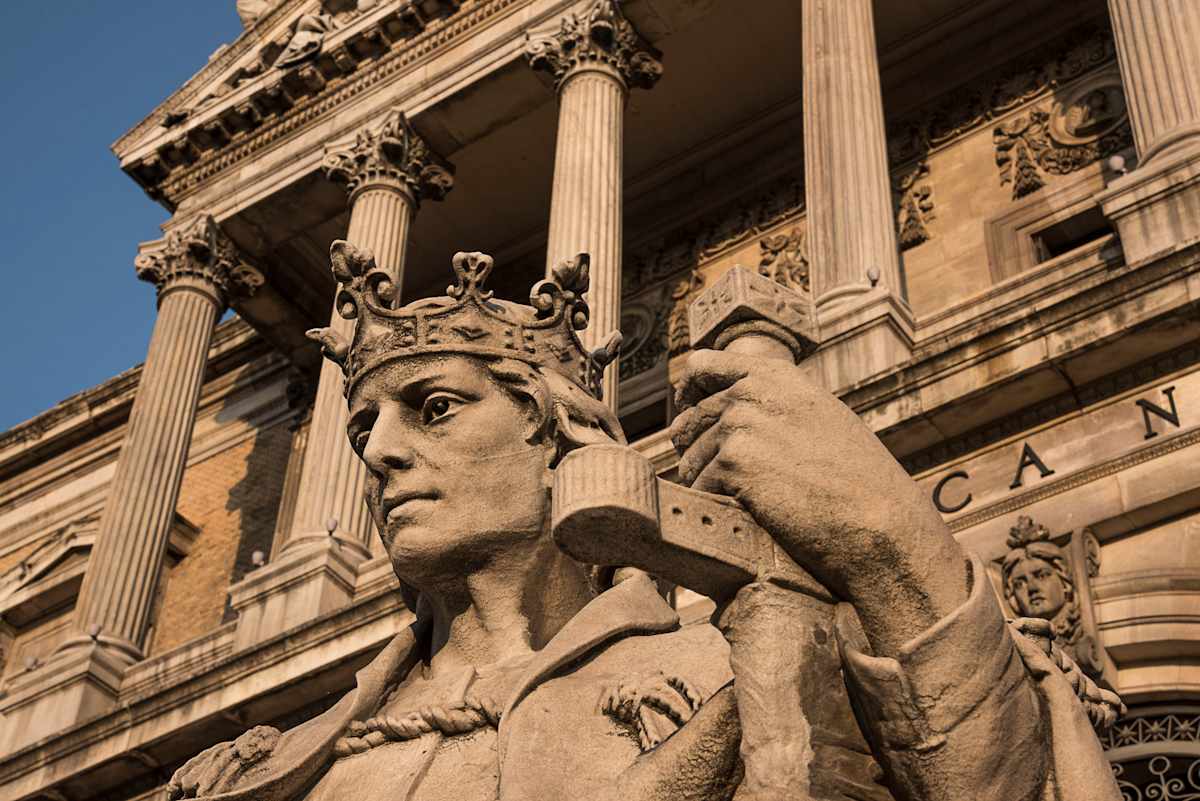 National Library in Madrid, Spain by Steven Edson 