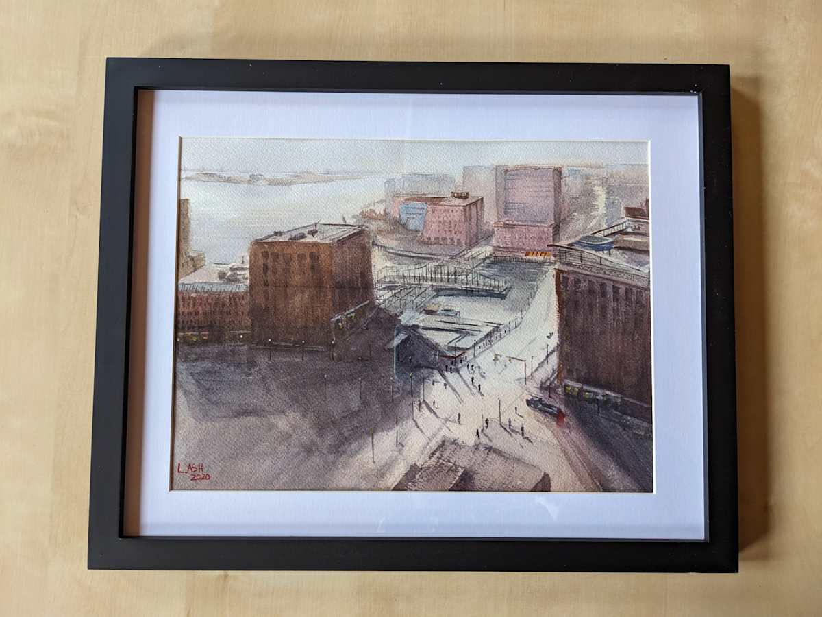 Fort Point Channel by Lonnie Ash 