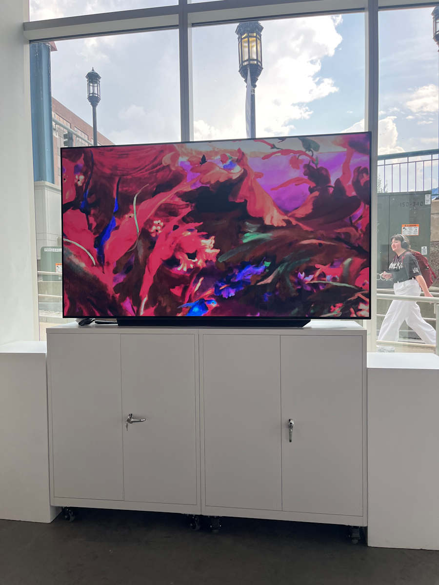 Into The Flames, Mono/color by C.W.Lee Graves 