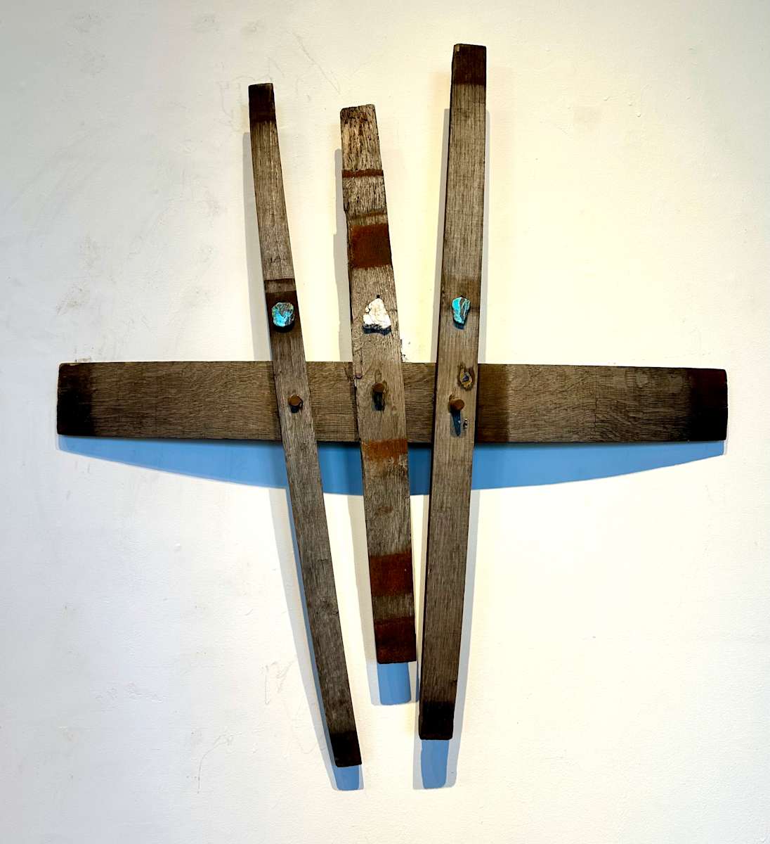 Heavyweight Three Stones by Lenore Tenenblatt 