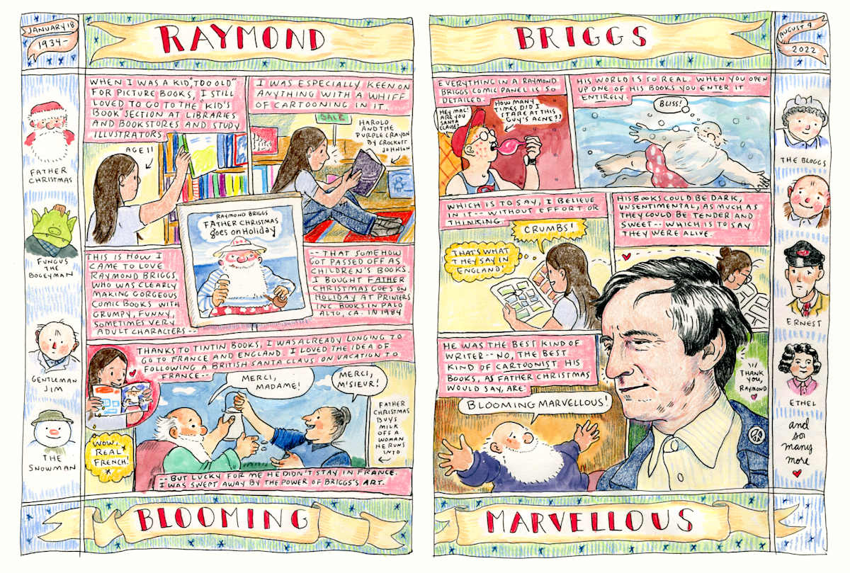 Raymond Briggs: Blooming Marvellous by Summer Pierre 