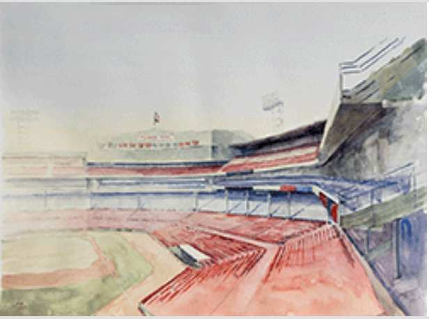 Fenway Park by Lonnie Ash 