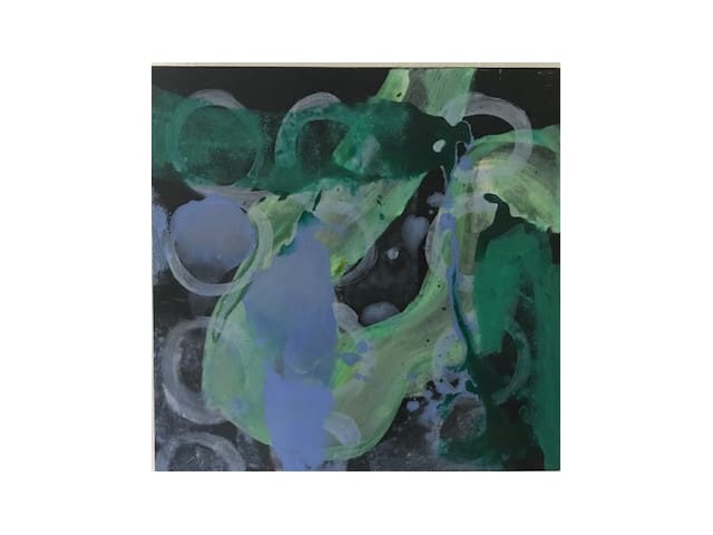 Untitled Black and Blue 2 by Pamela Reynolds 