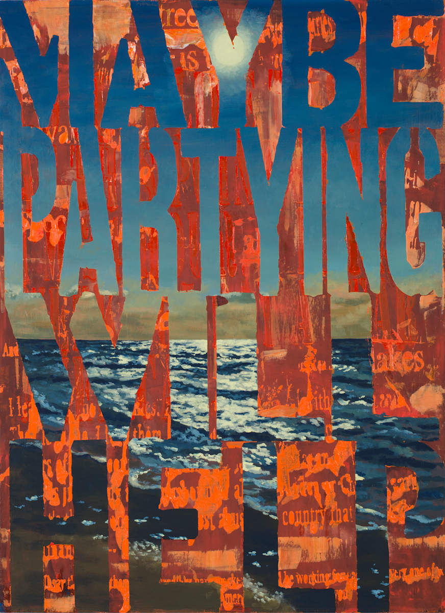 Maybe Partying Will Help by Joe Wardwell 