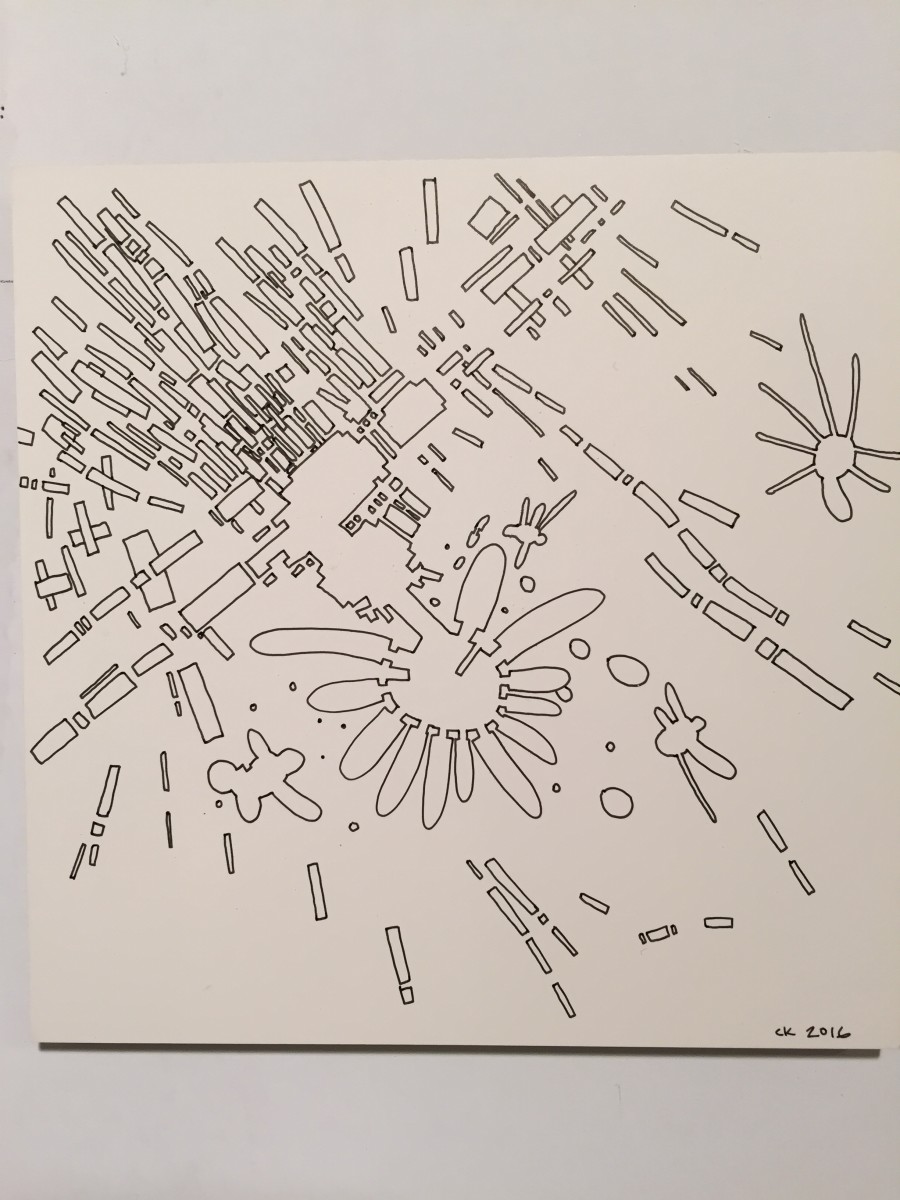 Panel Sketch (10048) by Colleen Keefe 