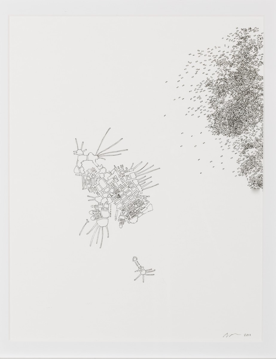 Architectural Pollination Study 18 by Colleen Keefe 