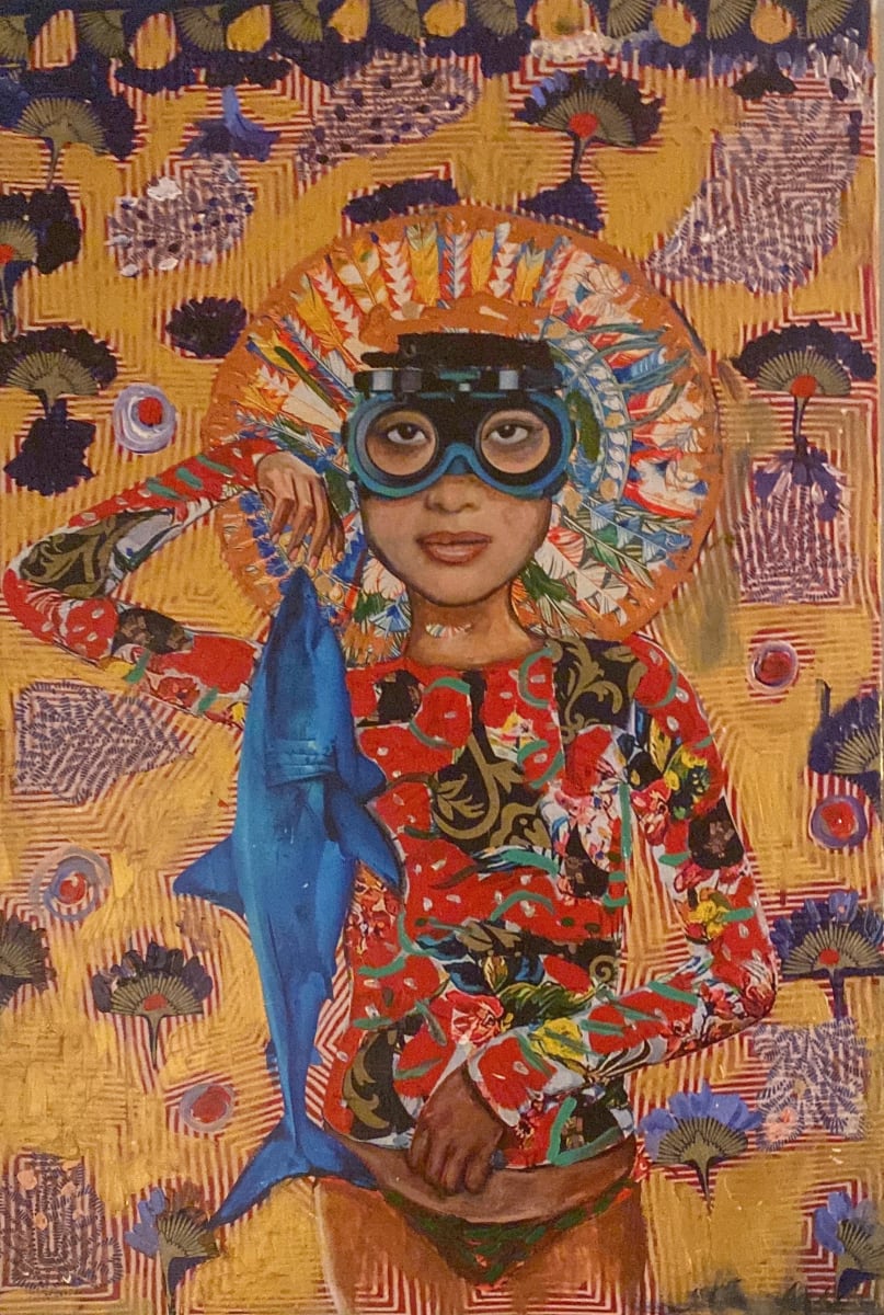 Under Water blue by Tanya Talamante 