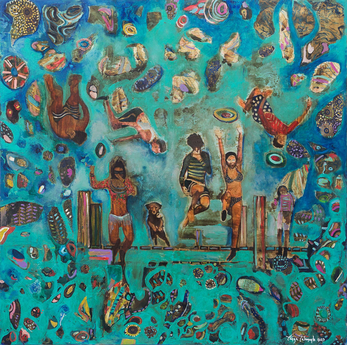 Jumping in to Summer by Tanya Talamante 