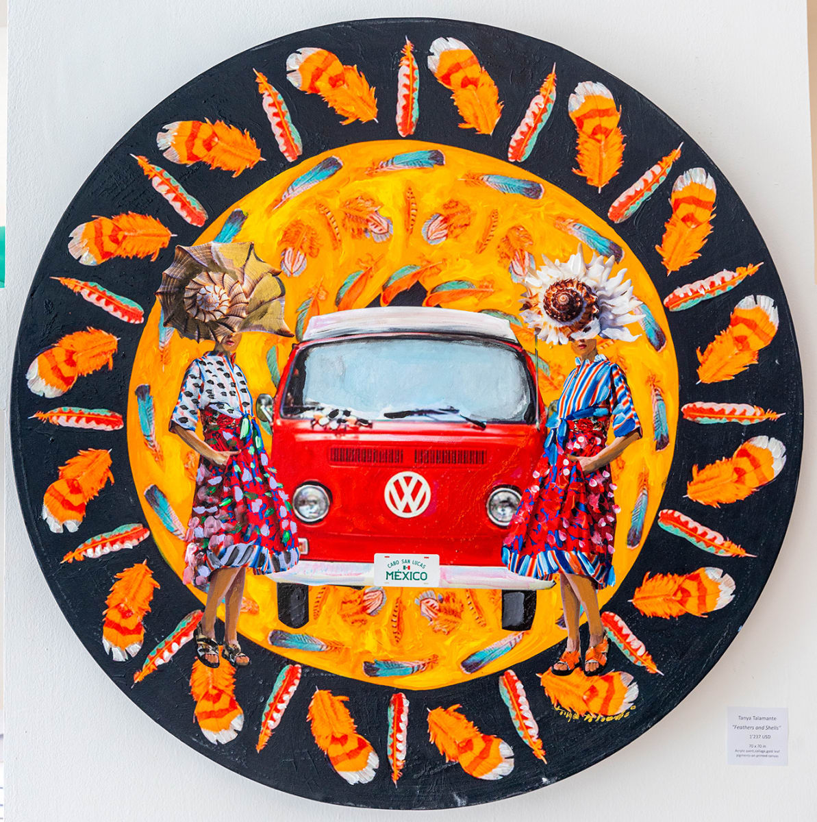 Cabo Feathers & Shells by Tanya Talamante, Image 1.