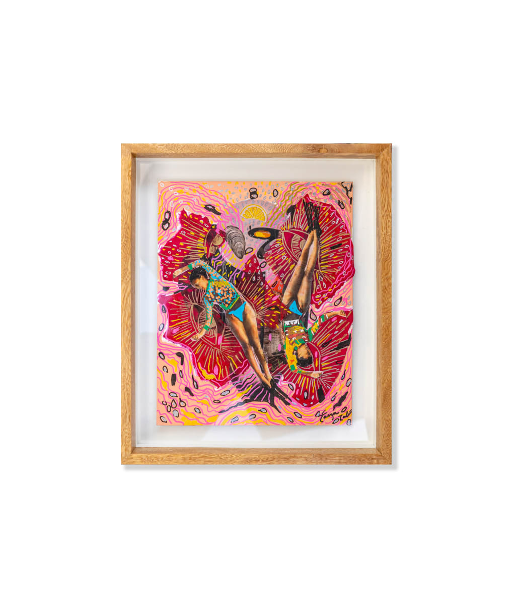 Swimmers in Hot Pink by Tanya Talamante, Image 1.