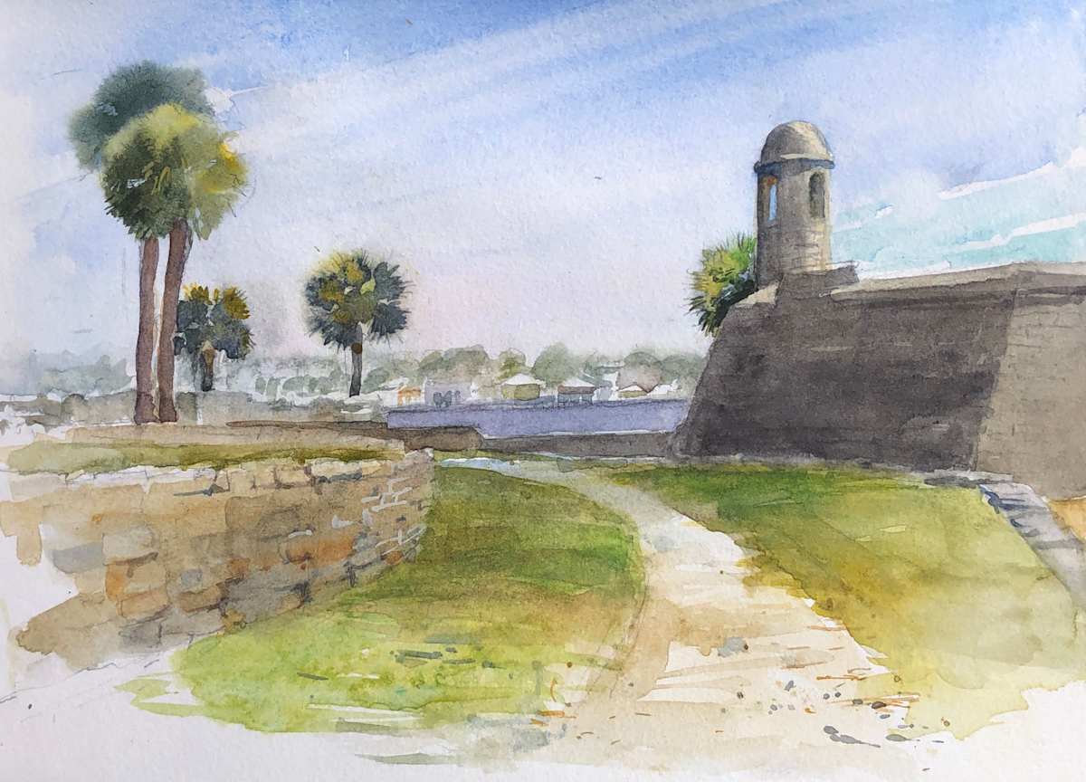 Castillo San Marcos by Lucia deLeiris, Image 1.