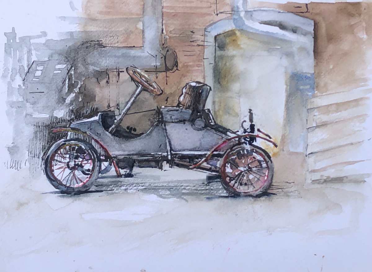 Antique Car by Lucia deLeiris, Image 1.