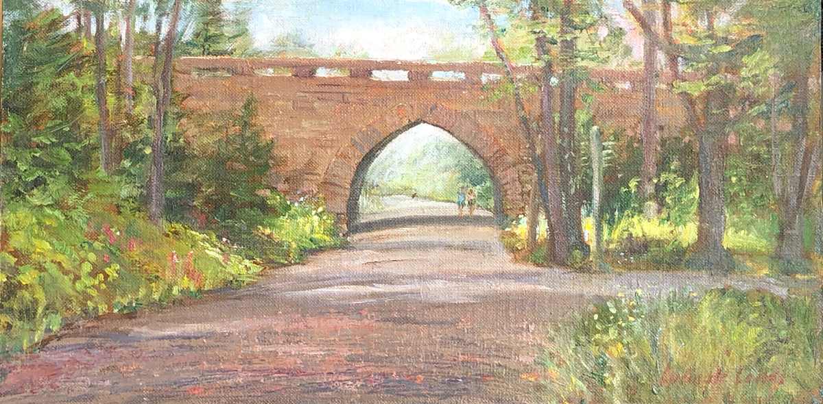 Eagle Lake Bridge by Lucia deLeiris, Image 1.