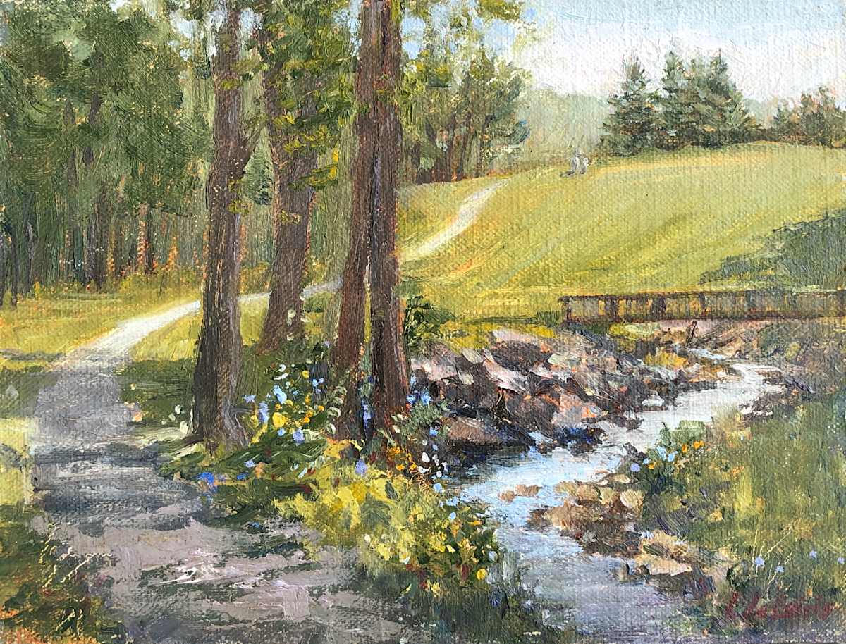 Stream (Kebo Valley Club) by Lucia deLeiris, Image 1.