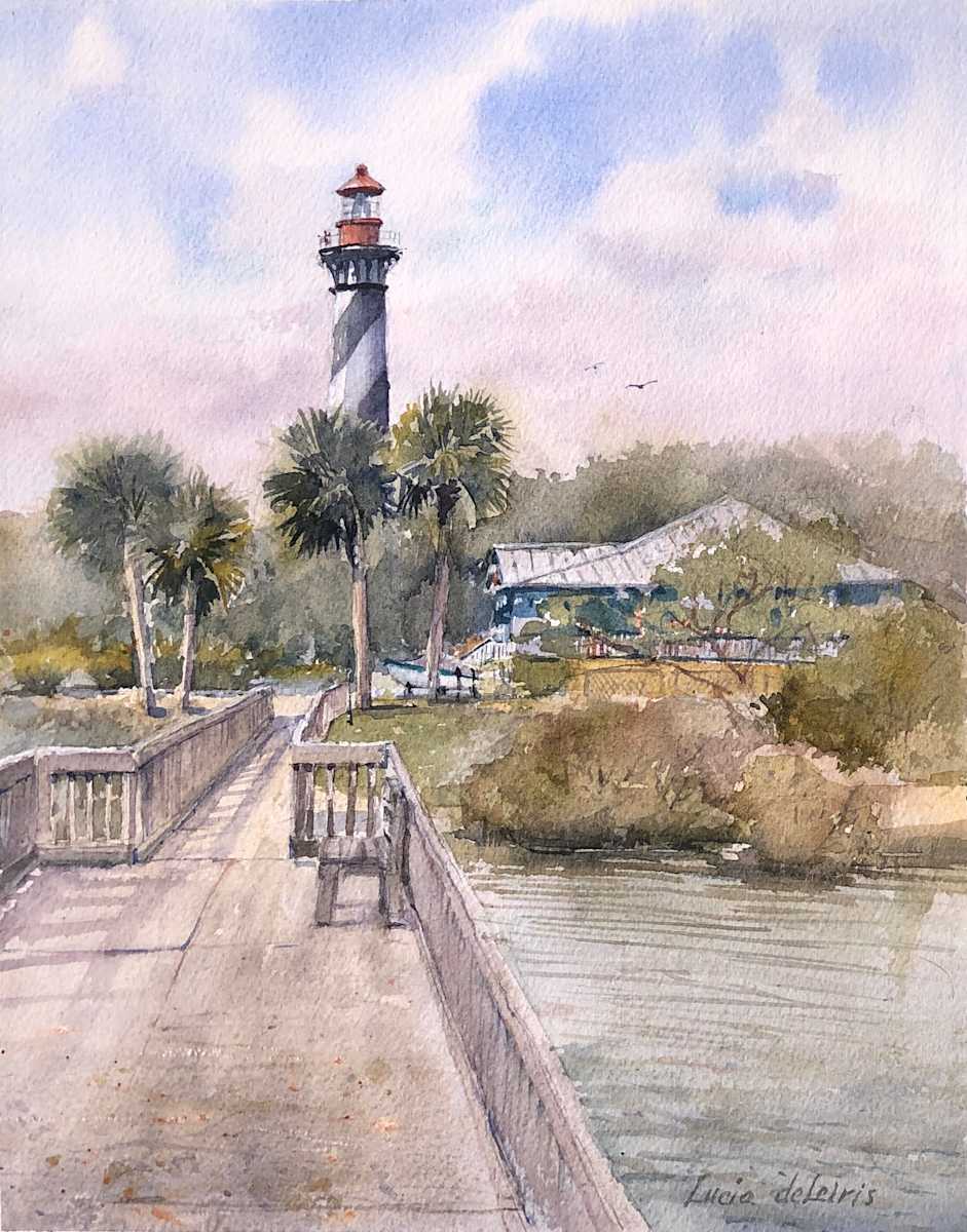 Saint Augustine Lighthouse by Lucia deLeiris, Image 1.