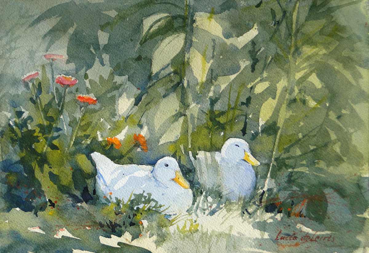 Garden Siesta by Lucia deLeiris, Image 1.