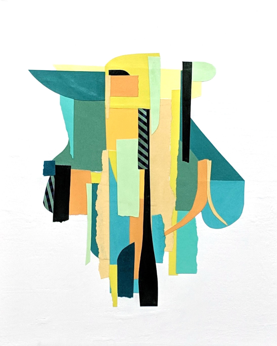 Green Paddler by Michael Eble 