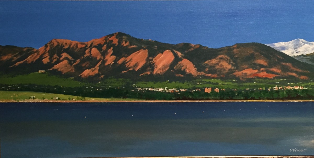 "Baseline Lake" Boulder, CO by Dave Kennedy - KENNEDY STUDIO ART 