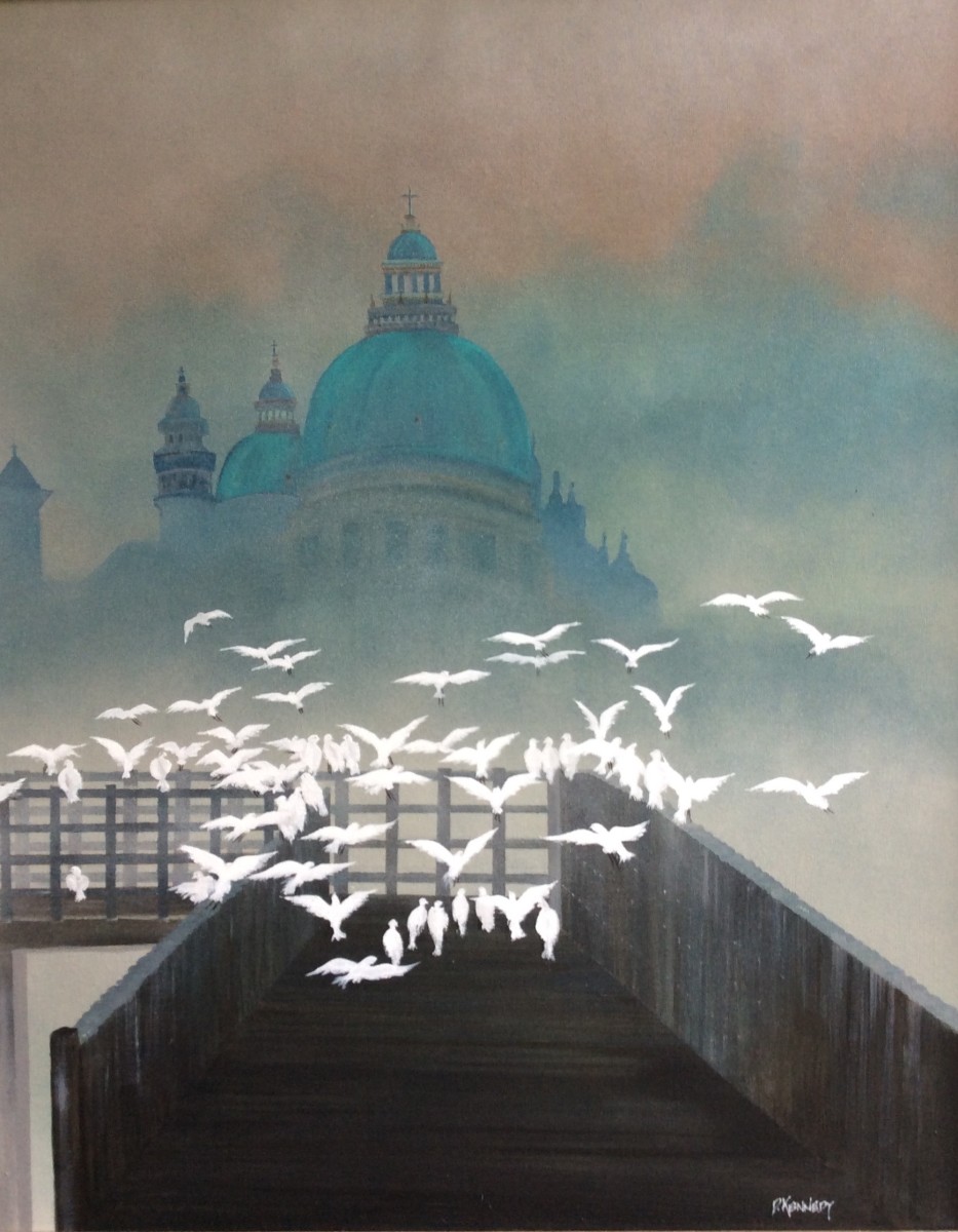 "Santa Maria Della Salute" by Dave Kennedy - KENNEDY STUDIO ART 