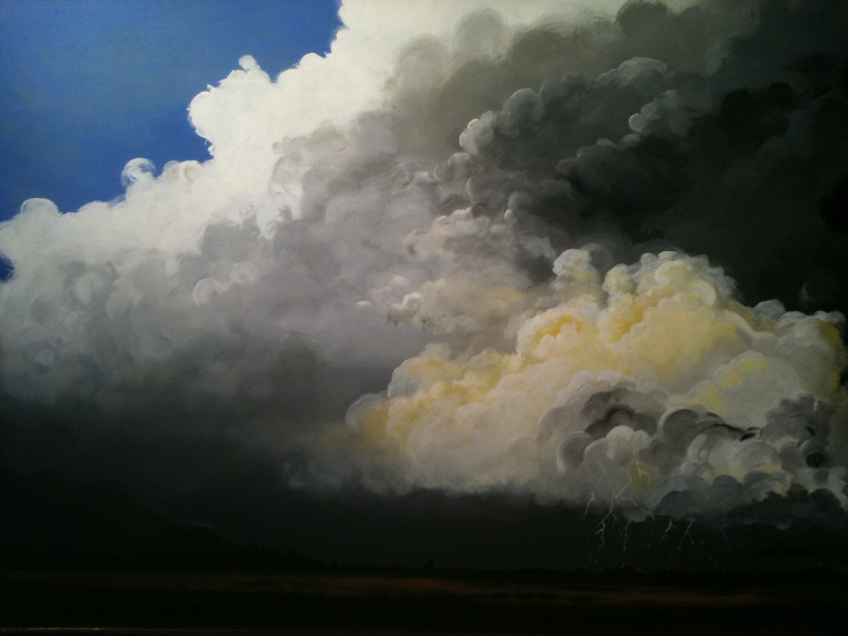 "Storm over Berthoud" by Dave Kennedy - KENNEDY STUDIO ART 