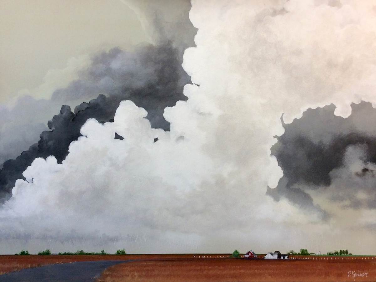 "Rain Ahead" by Dave Kennedy - KENNEDY STUDIO ART, Image 1.