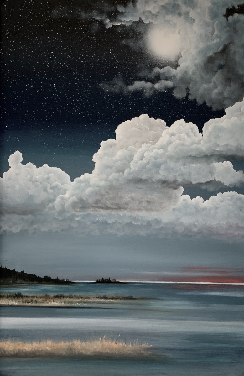 Moonlight Sky by Dave Kennedy - KENNEDY STUDIO ART 