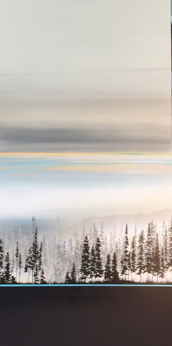 "Misty Horizon East" by Dave Kennedy - KENNEDY STUDIO ART 